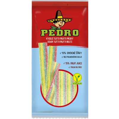 Pedro Kyselé Tutti Frutti pásky 80 g – Hledejceny.cz