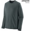 Pánské sportovní tričko Patagonia Men's Long-Sleeved Capilene Cool Merino Shirt Nouveau Green