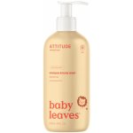 ATTITUDE Bio Spectra dětské tělové mýdlo a šampon (2 v 1) baby leaves s vůní hruškové šťávy 473 ml – Zboží Mobilmania