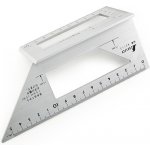 Shinwa Japonské hliníkové pokosové pravítko 45+90° 5400-XG – Zboží Mobilmania