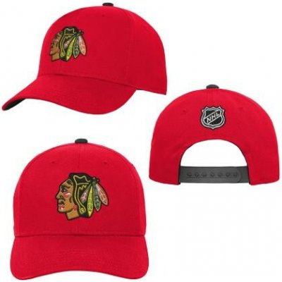 Outerstuff Chicago Blackhawks NHL Precurved Snap – Zboží Mobilmania