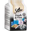 Kapsička pro kočky Sheba Fresh & Fine Losos a Tuňák v želé 72 x 50 g