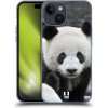 Pouzdro a kryt na mobilní telefon Apple Pouzdro Head Case Apple iPhone 15 DIVOČINA – PANDA