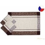 Sleep-well ORNAMENTY 50 x 70 cm HNĚDÁ 3 ks – Zboží Mobilmania