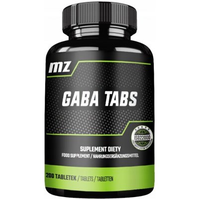 MZ-STORE GABA Kyselina gama-aminomáselná 200 tablet – Hledejceny.cz