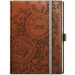 Prokop Vivella extra B6 Týdenní 2026 hnědá Káva – Zboží Dáma