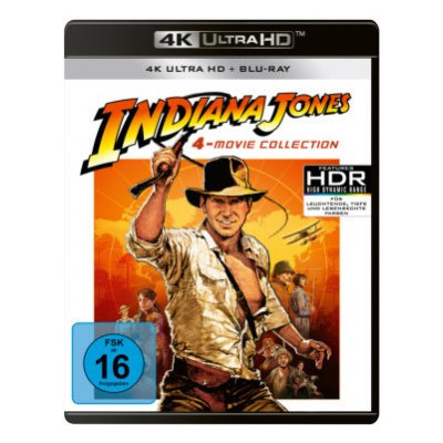 Indiana Jones 1-4 4K BD – Zboží Dáma