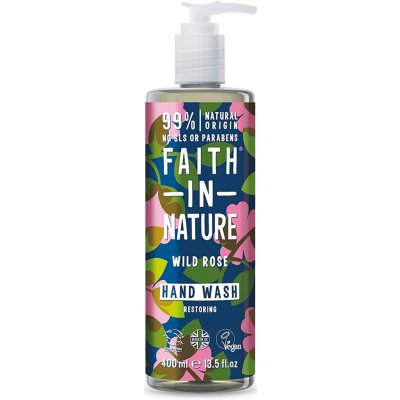 Faith in Nature tekuté mýdlo na ruce Divoká růže 400 ml – Zboží Mobilmania