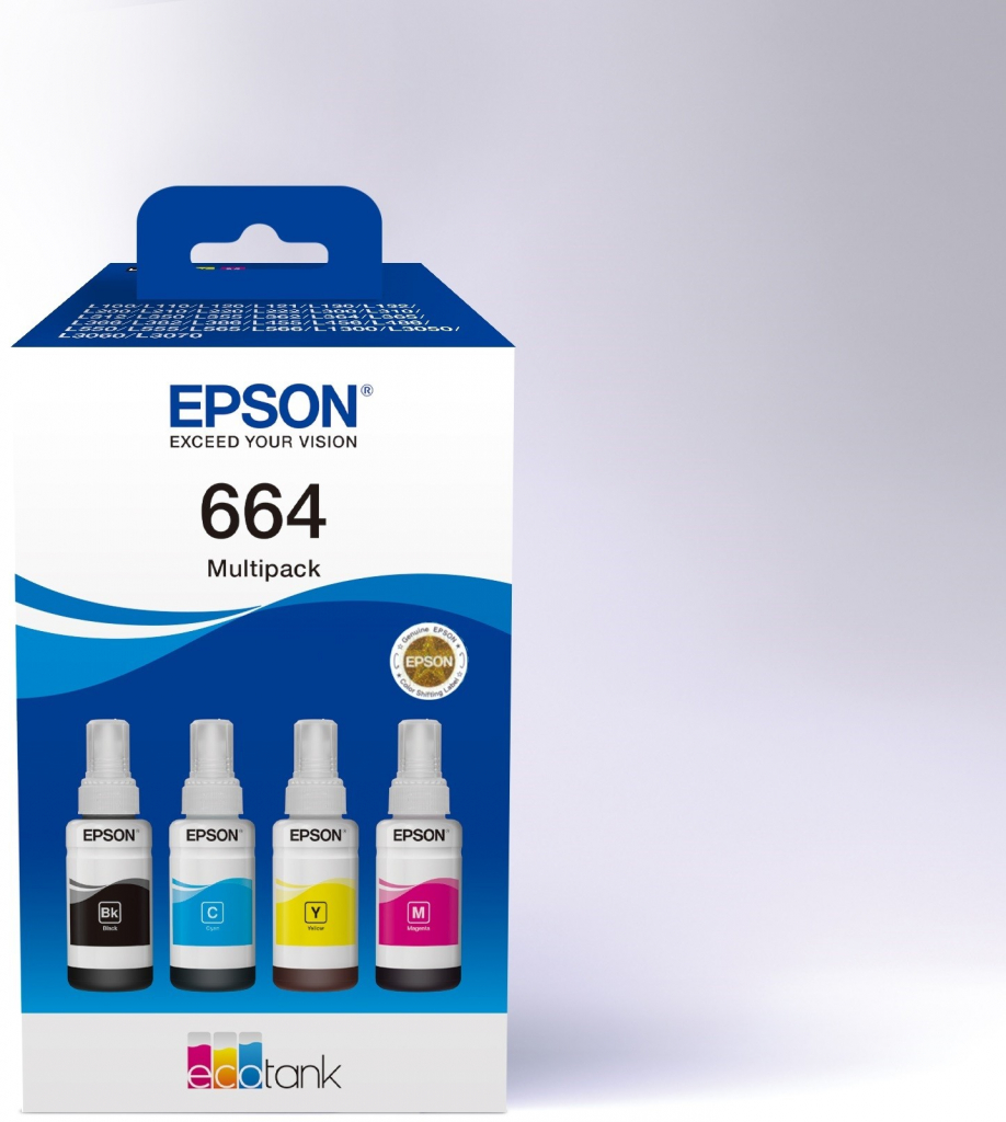 Inkoust Epson 664 Multipack - originální od 632 Kč - Heureka.cz