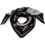 Prima-obchod saténový šátek 46 černá – Zboží Dáma