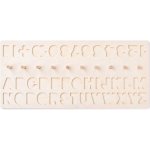 Woody didaktická destička s počítáním písmeny a číslicemi – Zbozi.Blesk.cz