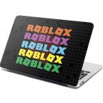 Sablio Samolepka na notebook ROBLOX Barevný text - 38x26 cm – Zboží Živě