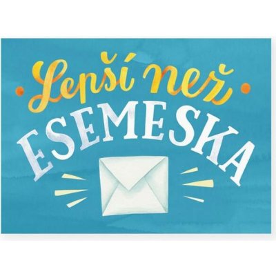 Chaukiss Pohled "Lepší než esemeska" – Zboží Mobilmania