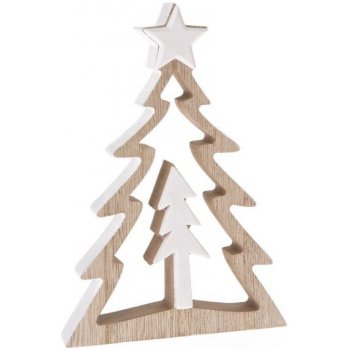 Vánoční dekorace Wooden Tree, 12,2 x 17,5 x 2,4 cm od 143 Kč - Heureka.cz