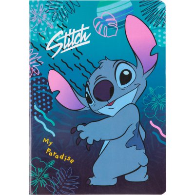 Colorino poznámkový sešit Stitch 4, A5, PP, 32 listů, linkovaný – Zboží Živě