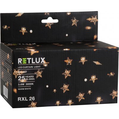 Retlux RXL 26 60LED CURTAIN LIGHT WW 5M