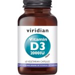 Viridian Vitamin D3 2000 IU 60 kapslí – Hledejceny.cz