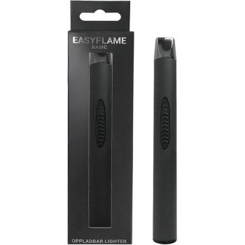 PureFlame plazmový s USB nabíjením EasyFlame Basic černý