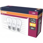 Osram 3PAK LED žárovka LED E27 A60 4,9W = 40W 470lm 2700K Teplá bílá 200° Value OSRVALU7805 – Hledejceny.cz