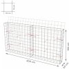 Pletiva TopGabion Gabionový koš s víkem: 200×20×100 cm - oko sítě 10×10 cm