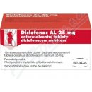 DICLOFENAC AL POR 25MG TBL ENT 100