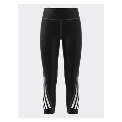 adidas Training AEROREADY 3-Stripes High-Rise 7/8 Optime Pocket Leggings IJ7121 Černá – Hledejceny.cz