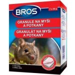 Rodenticid BROS granule na myši a potkany 7x20g – Zbozi.Blesk.cz