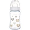 Láhev a nápitka Canpol babies láhev se širokým hrdlem EASYSTART NEWBORN BABY Bílá 240ml