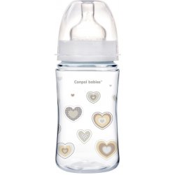 Canpol babies láhev se širokým hrdlem EASYSTART NEWBORN BABY Bílá 240ml