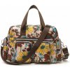Cestovní tašky a batohy Konofactory Flowers žlutá 25l