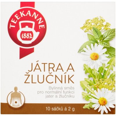 Teekanne Játra a žlučník 10 x 2 g – Hledejceny.cz