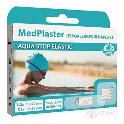 MedPlaster Náplast Aquastop elastic 2 vel. 20 ks