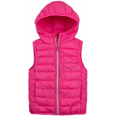 Glo-Story Gloria 1 Dívčí prošívaná vesta růžová – Zboží Dáma