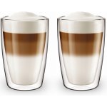 Aqualogis 2 sklenice s dvojitou stěnou na kávu Venice 280 ml – Zboží Mobilmania