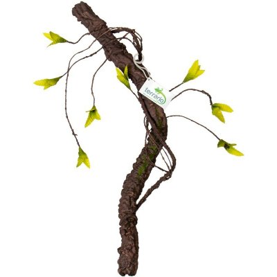 Terrario Umělá větev s listy 75 cm – Zboží Mobilmania