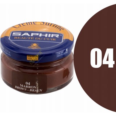 SAPHIR Beauté du Cuir Créme Surfine 50 ml Brown – Zboží Dáma