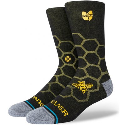 Stance Wu-Tang Hive Crew Sock A545C20HIV-BLK černé – Sleviste.cz