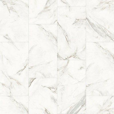 Gerflor Creation 55 Click Acoustic 1743 White Marble 729 x 389 mm 1,7 m² – Hledejceny.cz