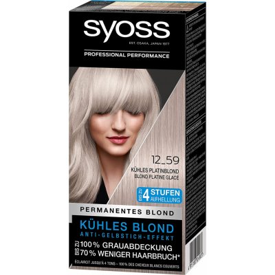 Syoss Professional 12-59 chladná platinová blond – Hledejceny.cz