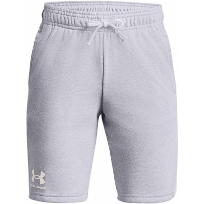 Under Armour boys' UA Rival Terry shorts mod gray light heather/white – Zboží Dáma