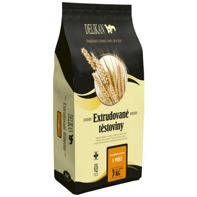 Delikan Dog Extrudované těstoviny s vejci 3 kg – Hledejceny.cz