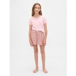 Gap pyžamové flanelové kraťasy růžová – Hledejceny.cz