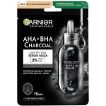 Garnier Pure Charcoal černá textilní maska s extraktem z mořských řas 28 g – Hledejceny.cz