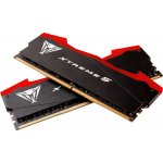 Patriot Viper Xtreme 5 RGB 32GB 7600MHz DDR5 32GB 2× 16GB kit 7600MHz CL46 s chladičem RGB černá PVXR532G76C36K – Hledejceny.cz