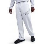 Dámské tepláky NIKE-M NK CLUB BNGEE PNT SWSH SPRT WHITE/METALLIC SILVER Bílá – Zboží Mobilmania