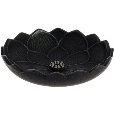 Iwachu Stojánek na vonné tyčinky Lotus Černá – Sleviste.cz