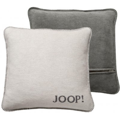 JOOP! Melange Doubleface Ecru-Graphit polštář 50 x 50 cm – Hledejceny.cz