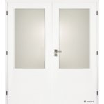 Doornite 2/3 SKLO BASIC bílý lak dvoukřídlé 125 cm – Zboží Mobilmania