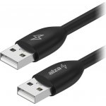 AlzaPower APW-CBAMAM210B Core USB-A (M) to USB-A (M) 2.0, 1m, černý – Zbozi.Blesk.cz