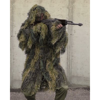 Ghillie Suit Standard Parka maskovací woodland – Zboží Dáma